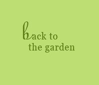 Back to the garden