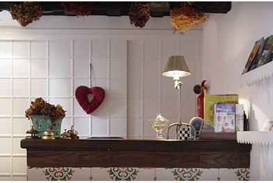 Recepci&oacute;n de la casona de Suesa