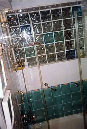 Ejemplo de montaje de mampara de cristal