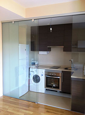 Ejemplo cerramiento de cocina Americana 320x240