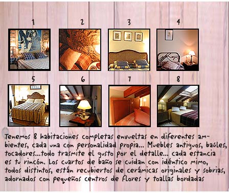 Habitaciones de Casa Rural en Cantabria 2, junto a la playa de Somo y la Bah&iacute;a de Santander. Turismo Rural de Calidad, Habitaciones y Apartamentos. Vivienda Rural. Tel&eacute;fono 942.51.06.02.