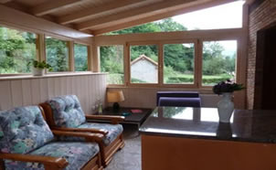 Sal�n-cocina del apartamento