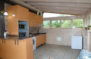 Sal�n-cocina del apartamento