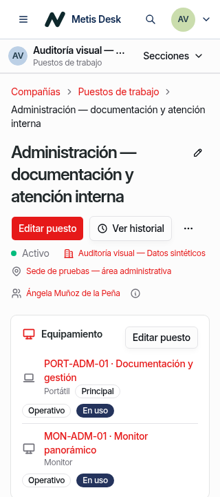 Ficha inicial